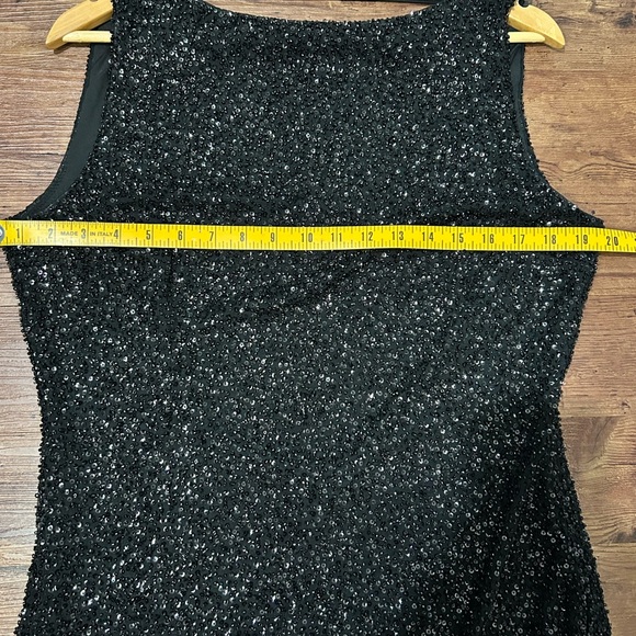 NWT Oh Polly Embellished Open-Back Midaxi Dress in Black - Picture 14 of 17